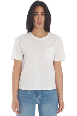 Twin-Set T-shirt con schiena rigata, colore