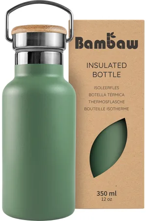 Bambaw Thermos in Acciaio Inossidabile, 350 ml - Sage Green