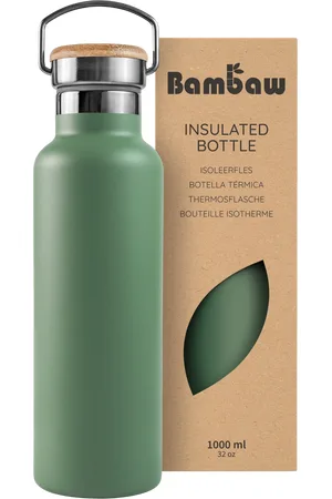 Bambaw Thermos in Acciaio Inossidabile, 1000 ml - Sage Green