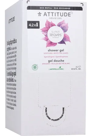ATTITUDE Super Leaves - Shower Gel White Tea Leaves - 2 L