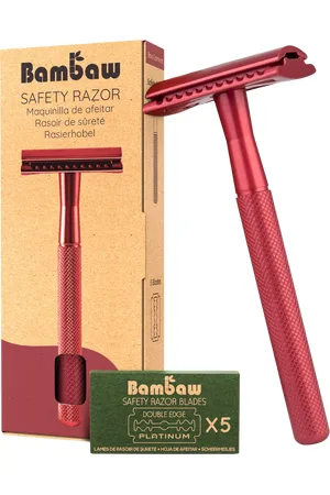 Bambaw Rasoio di Sicurezza - Red