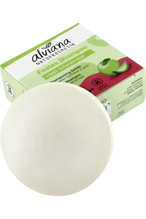 alviana Naturkosmetik Shampoo Solido Mela Bio e Aloe Vera Bio - 60 g