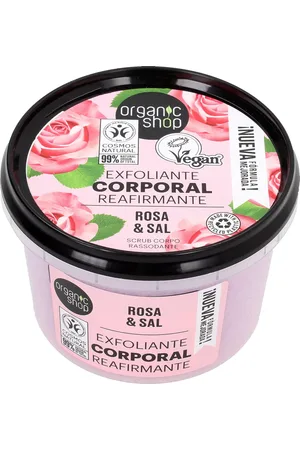 organic shop Firming Body Polish Rose & Salt - 250 ml