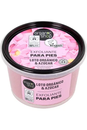 organic shop Foot Scrub Sugar & Lotus - 280 ml