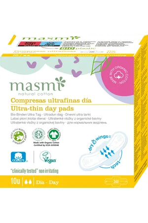 Masmi Assorbenti Biologici Ultra Giorno & Notte con Ali - giorno