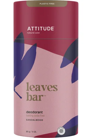 ATTITUDE Leaves Bar Sandalwood Deodorant - 85 g