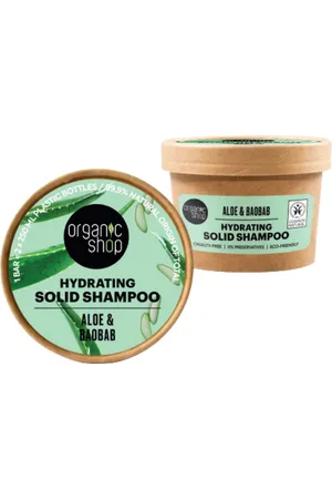 organic shop Hydrating Solid Shampoo - 60 g