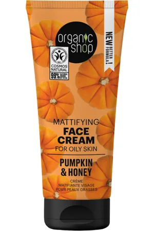 organic shop Mattifying Face Cream Pumpkin & Honey - 50 ml