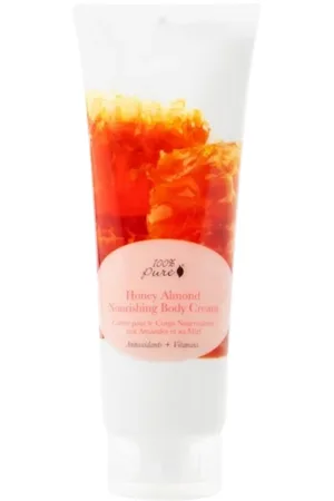 100% Pure Nourishing Body Cream - Honey Almond