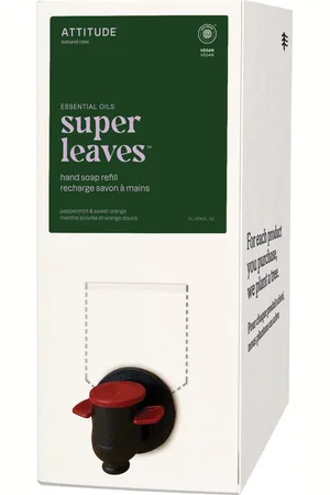 ATTITUDE Super Leaves Hand Soap Peppermint & Sweet Orange - Ricarica 2 L
