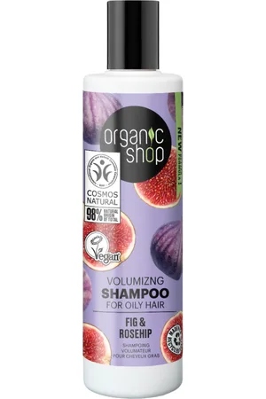 organic shop Volumizing Shampoo Fig & Rosehip - 280 ml