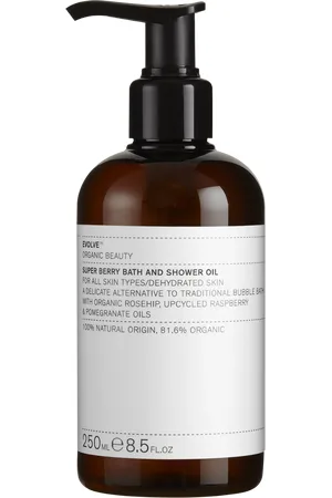 Evolve Organic Beauty Super Berry Bath & Shower Oil - 250 ml