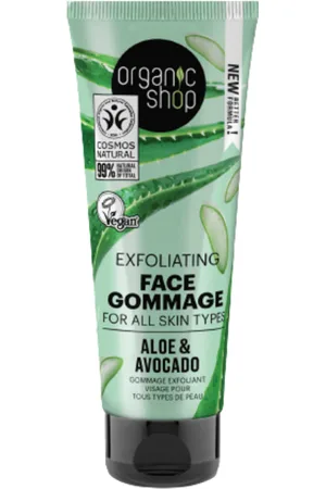 organic shop Exfoliating Face Gommage Aloe & Avocado - 75 ml