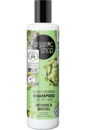 organic shop Moisturizing Shampoo Artichoke & Broccoli - 280 ml