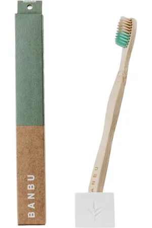 Banbu Spazzolino da Denti Morbido in Bambù - Verde