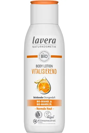 Lavera Lozione Corpo Rivitalizzante Arancia e Olio di Mandorla Biologici - 200 ml