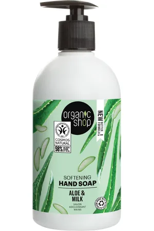 organic shop Softening Hand Soap Aloe & Milk - 500 ml