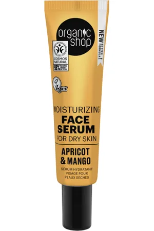organic shop Moisturizing Face Serum Apricot & Mango - 30 ml