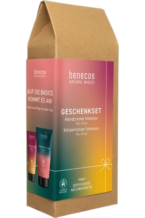 Benecos Natural Basics Intensiv - Set Crema Mani e Lozione Corpo - 1 set