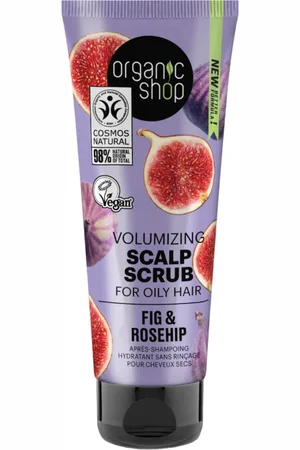 organic shop Volumizing Scalp Scrub Fig & Rosehip - 75 ml