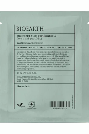 Bioearth Maschera Viso Purificante - 15 ml