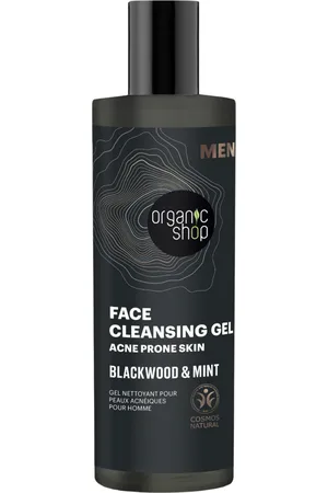 organic shop MEN Face Cleansing Gel Blackwood & Mint - 200 ml