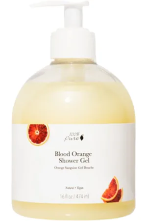 100% Pure Shower Gel Big - Blood Orange