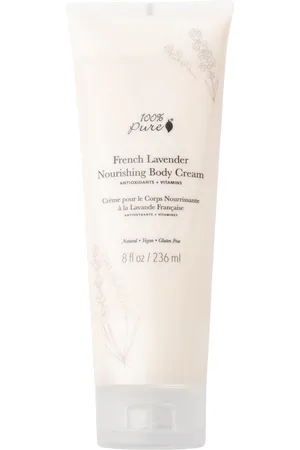 100% Pure Nourishing Body Cream - French Lavender