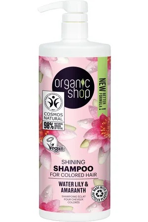 organic shop Shining Shampoo Water Lily & Amaranth - 1 L