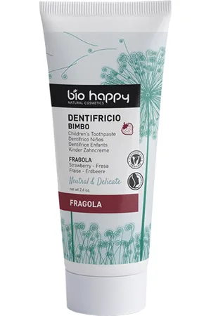 Bio Happy Neutral & Delicate Dentifricio Bimbi Fragola - 75 g