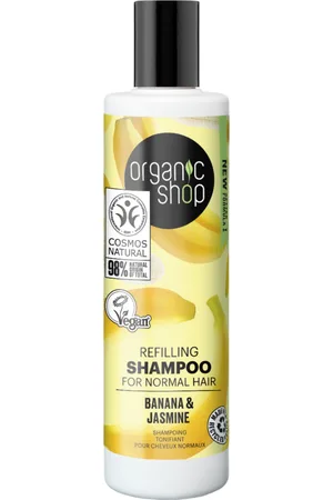 organic shop Refilling Shampoo Banana & Jasmine - 280 ml