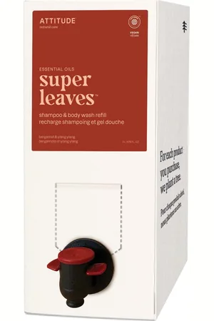 ATTITUDE Super Leaves 2in1 Shampoo Body Wash Bergamo & Ylang Ylang - Ricarica 2 L
