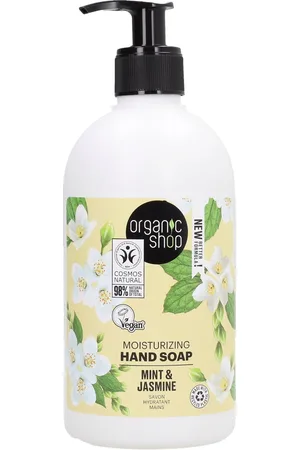 organic shop Moisturizing Hand Soap Mint & Jasmin - 500 ml