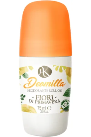 Alkemilla Eco Bio Cosmetic Deomilla Deodorante Roll on - Fiori di primavera