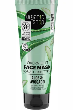 organic shop Overnight Face Mask Aloe & Avocado - 75 ml