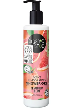 organic shop Active Invigorating Shower Gel Grapefruit & Lime - 280 ml