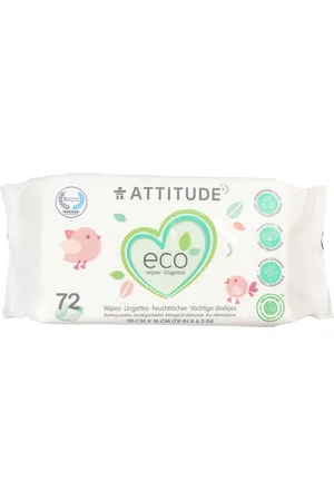ATTITUDE Salviettine Detergenti per Bambini - 72 pezzi