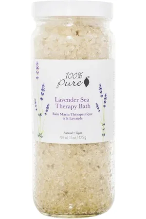 100% Pure Sea Therapy Bath - Lavender