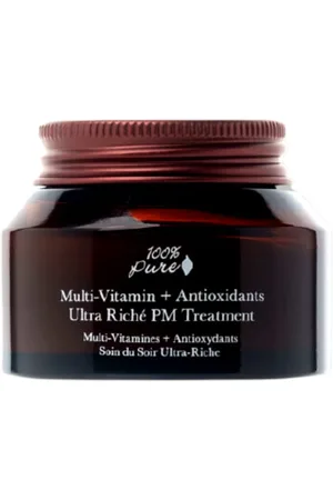 100% Pure Multi-Vitamin + Antioxidants Ultra Riché PM Treatment - 42,50 g