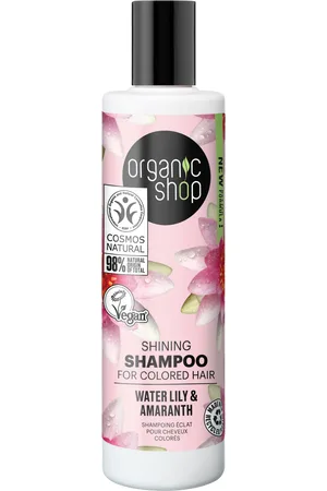 organic shop Shining Shampoo Water Lily & Amaranth - 280 ml