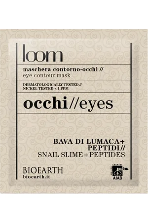 Bioearth Loom Maschera Viso in Tessuto per il Contorno Occhi - 3 ml