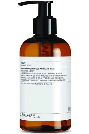 Evolve Organic Beauty Pomegranate and Goji Aromatic Wash - 250 ml