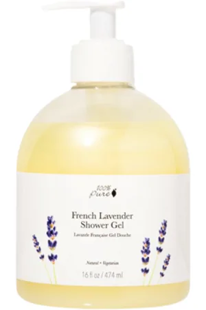 100% Pure Shower Gel Big - French Lavender