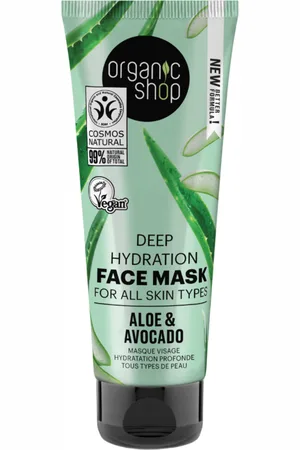 organic shop Deep Hydration Face Mask Aloe & Avocado - 75 ml