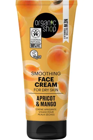 organic shop Smoothing Face Cream Apricot & Mango - 50 ml