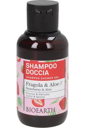Bioearth Family Shampoo Doccia 2in1 Fragola e Aloe - 100 ml