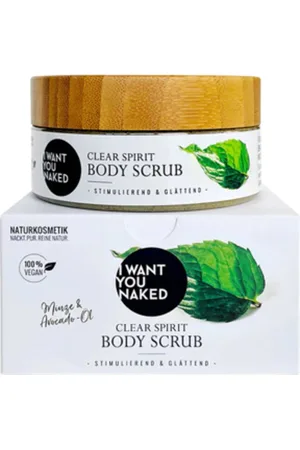 I want you naked Clear Spirit Body Scrub - 200 ml