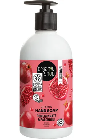 organic shop Vitamin Hand Soap Pomegranate & Patchouli - 500 ml