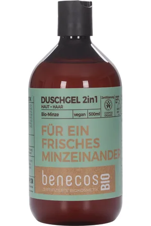Benecos BIO Gel Doccia 2in1 alla Menta Bio - 500 ml
