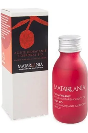 MATARRANIA Organic Moisturising Body Oil Lemon, Orange & Tangerine - 100 ml
